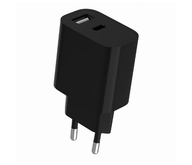 GEMBIRD 2-portowa uniwersalna ładowarka USB (A+C), 2.4 A TA-UC-2AC12-01-BK - 1351741 - zdjęcie 2